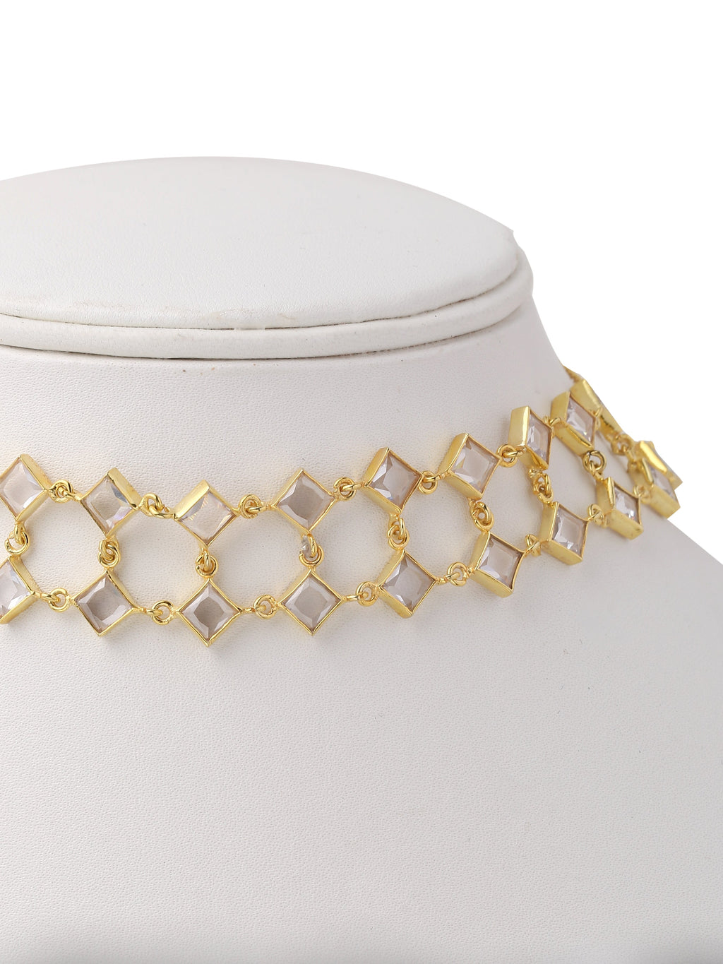 BAHAAR - Sleek Polki Choker