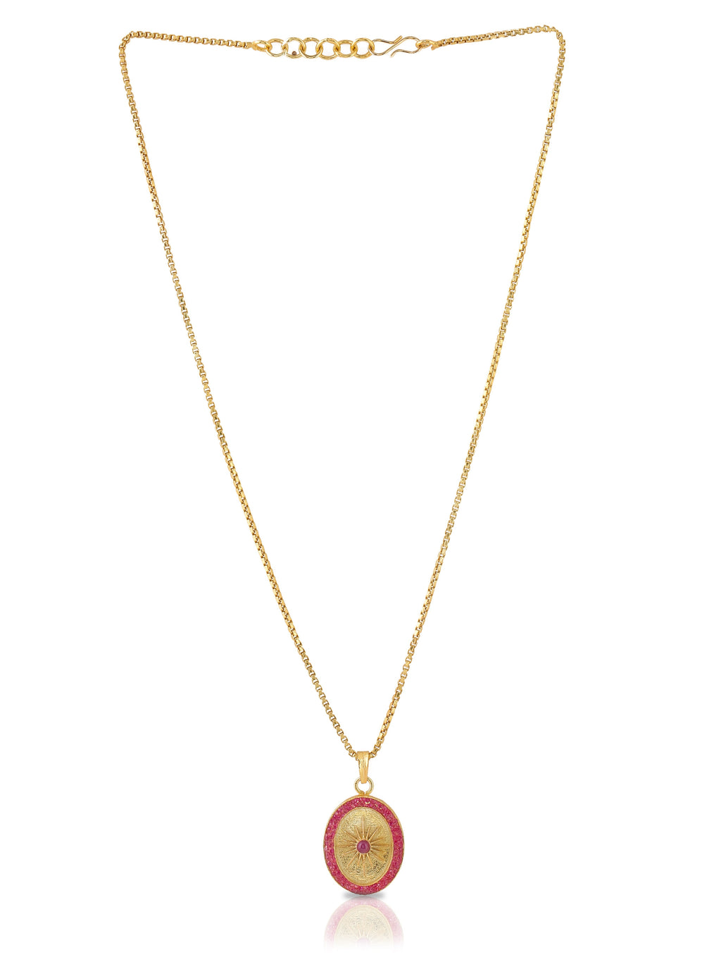 The Glittery Sunburst Pendant