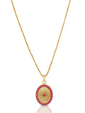 The Glittery Sunburst Pendant