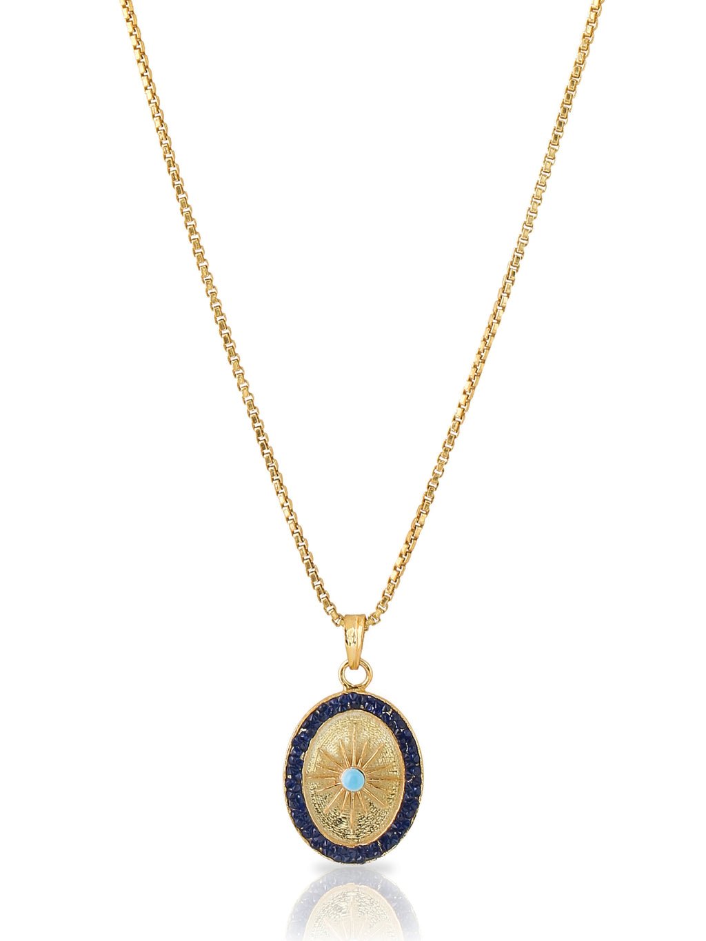 The Glittery Sunburst Pendant