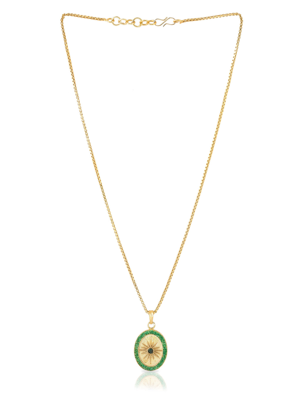 The Glittery Sunburst Pendant