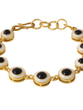 Black stone tennis Bracelet