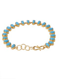 Marquise Shaped Turquoise Bracelet