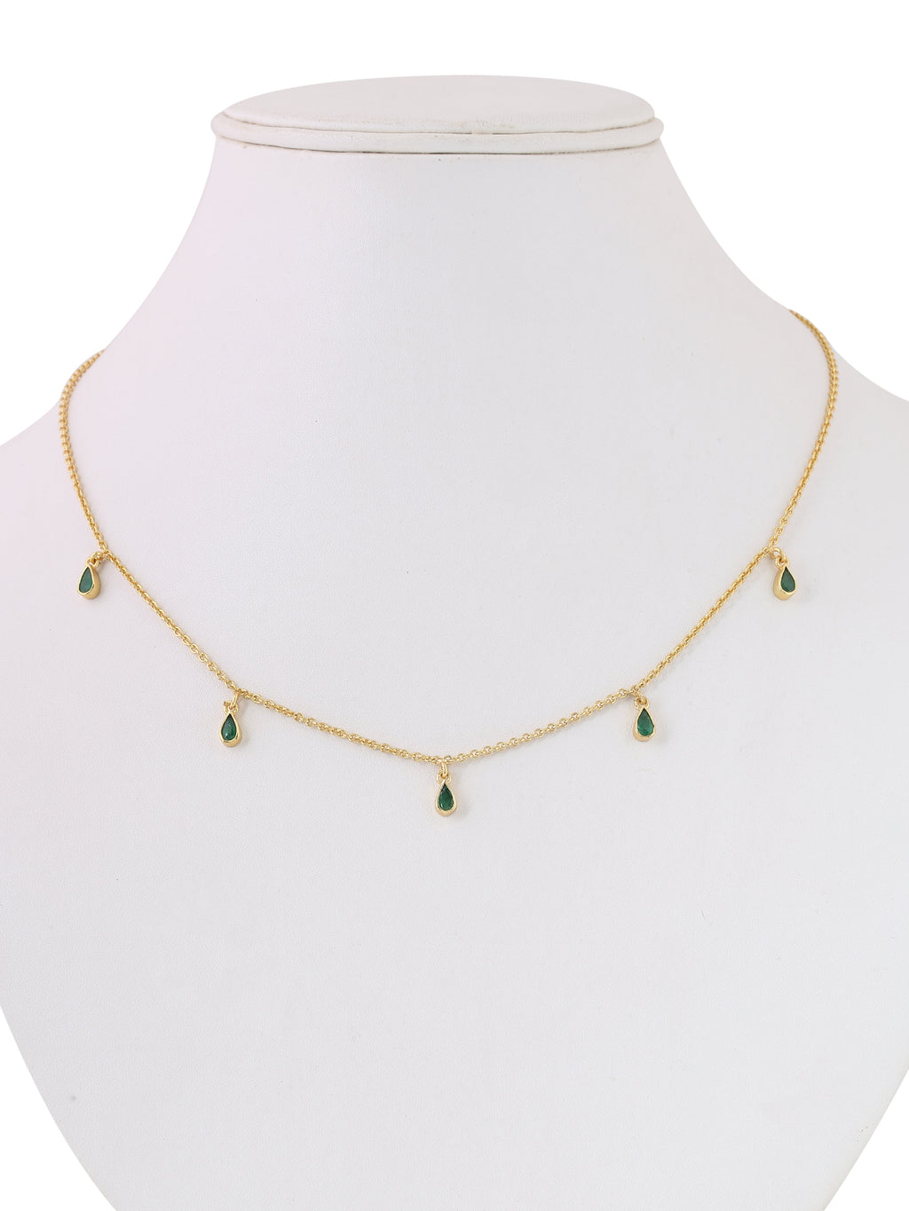 Multi Strand Emerald chain