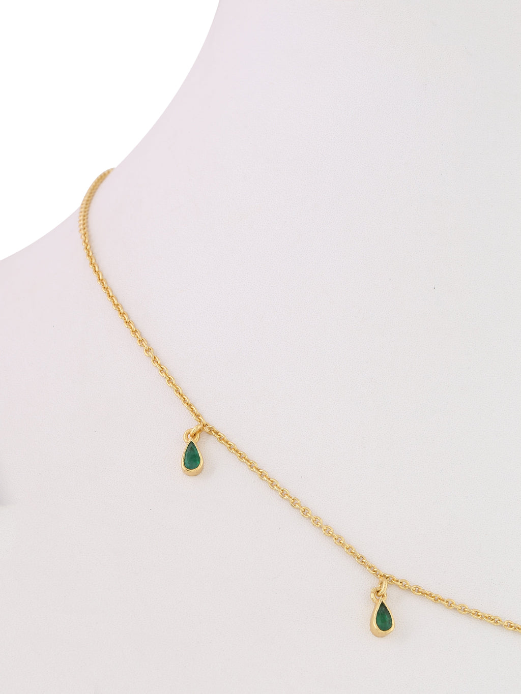 Multi Strand Emerald chain