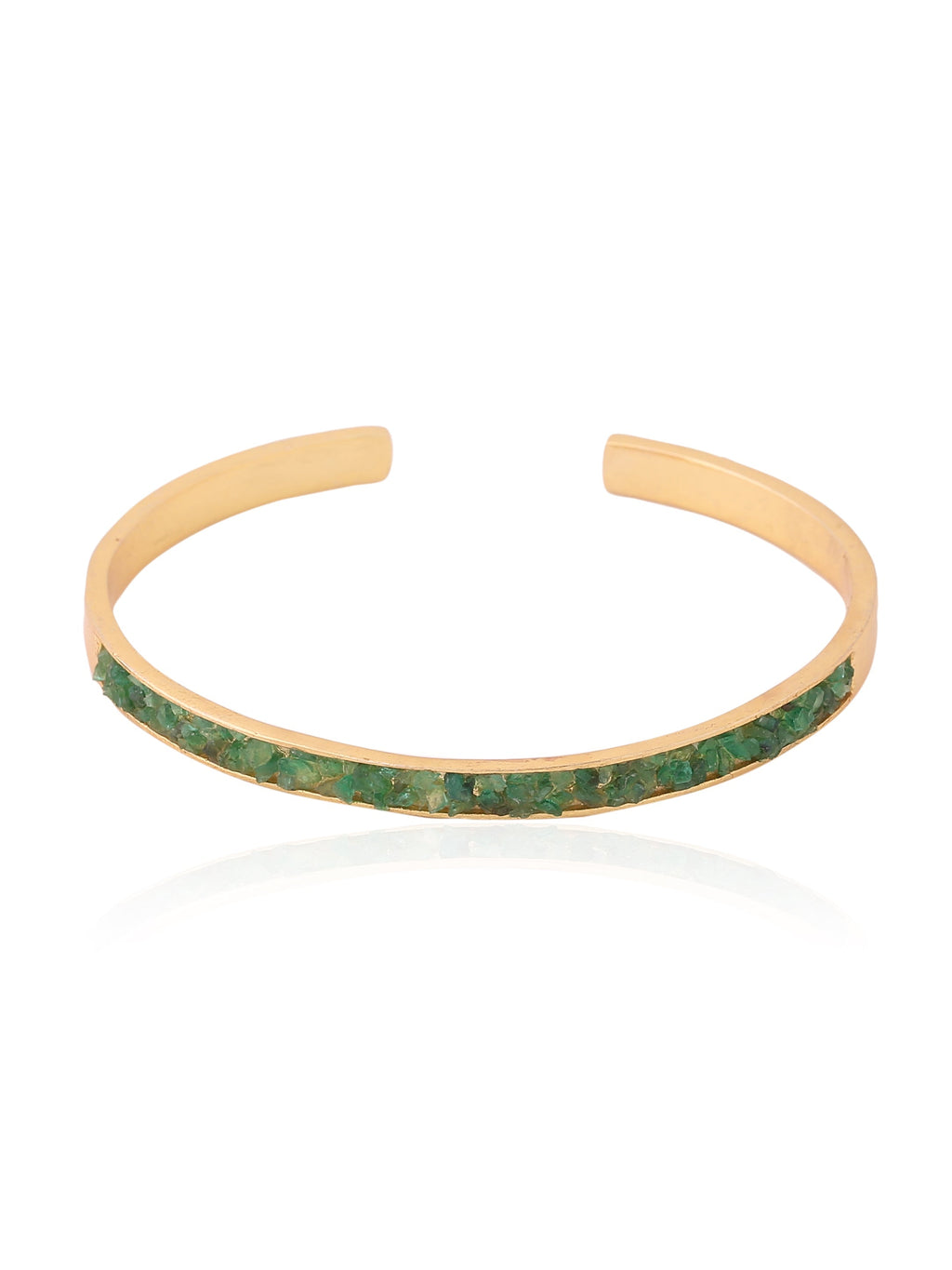 Classic Emerald Bangle