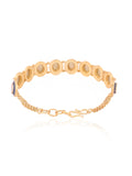 Enamelled Polki Bracelet