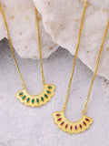 Classic Ruby/Emerald pendant