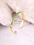 Classic Emerald Bangle
