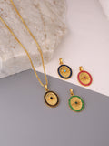 The Glittery Sunburst Pendant