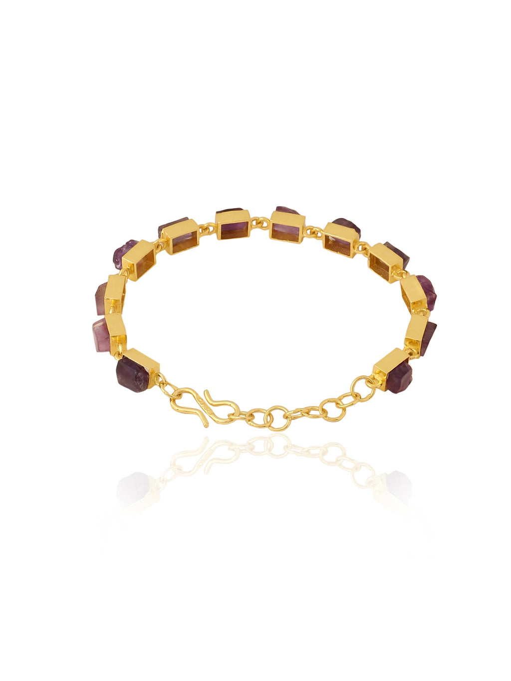 Classy Amethyst Bracelet