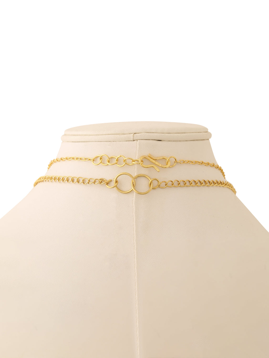 Double layer Moonstone necklace