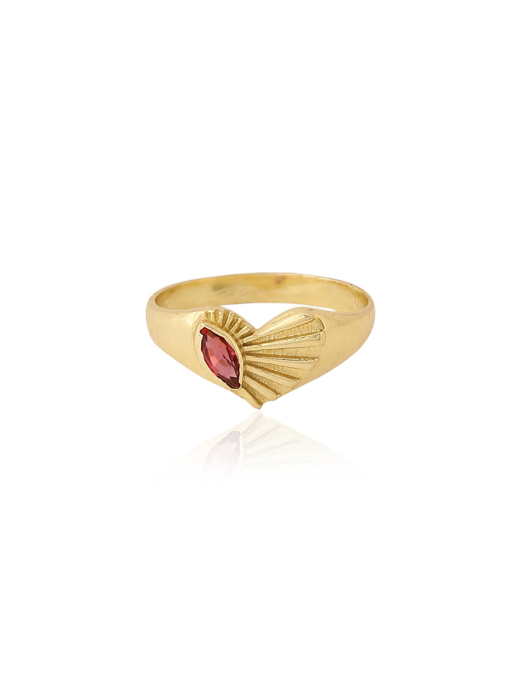Heart Ray Ring
