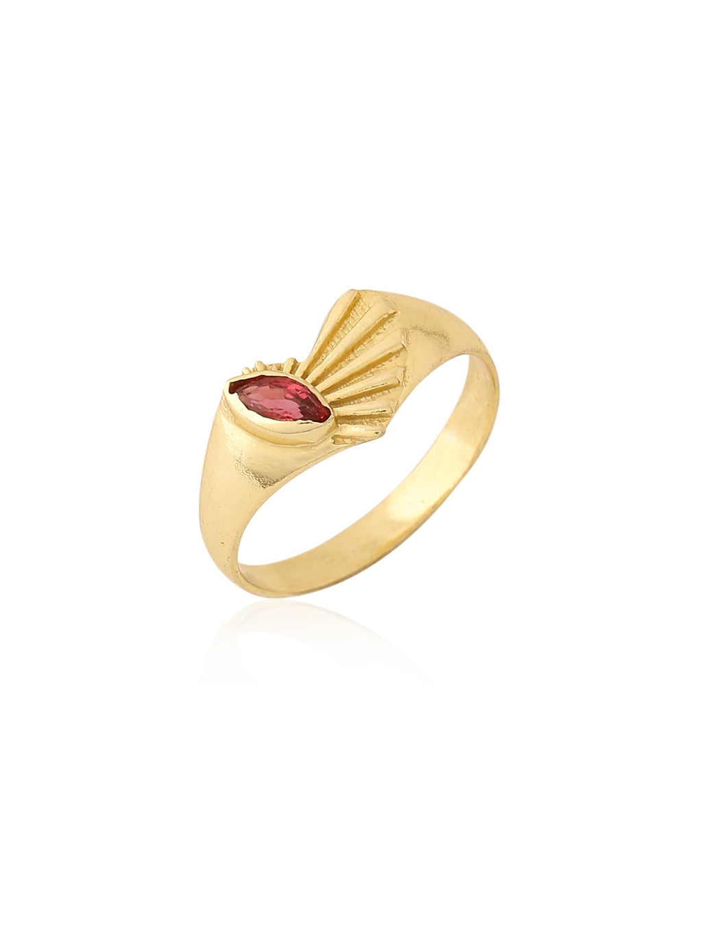 Heart Ray Ring