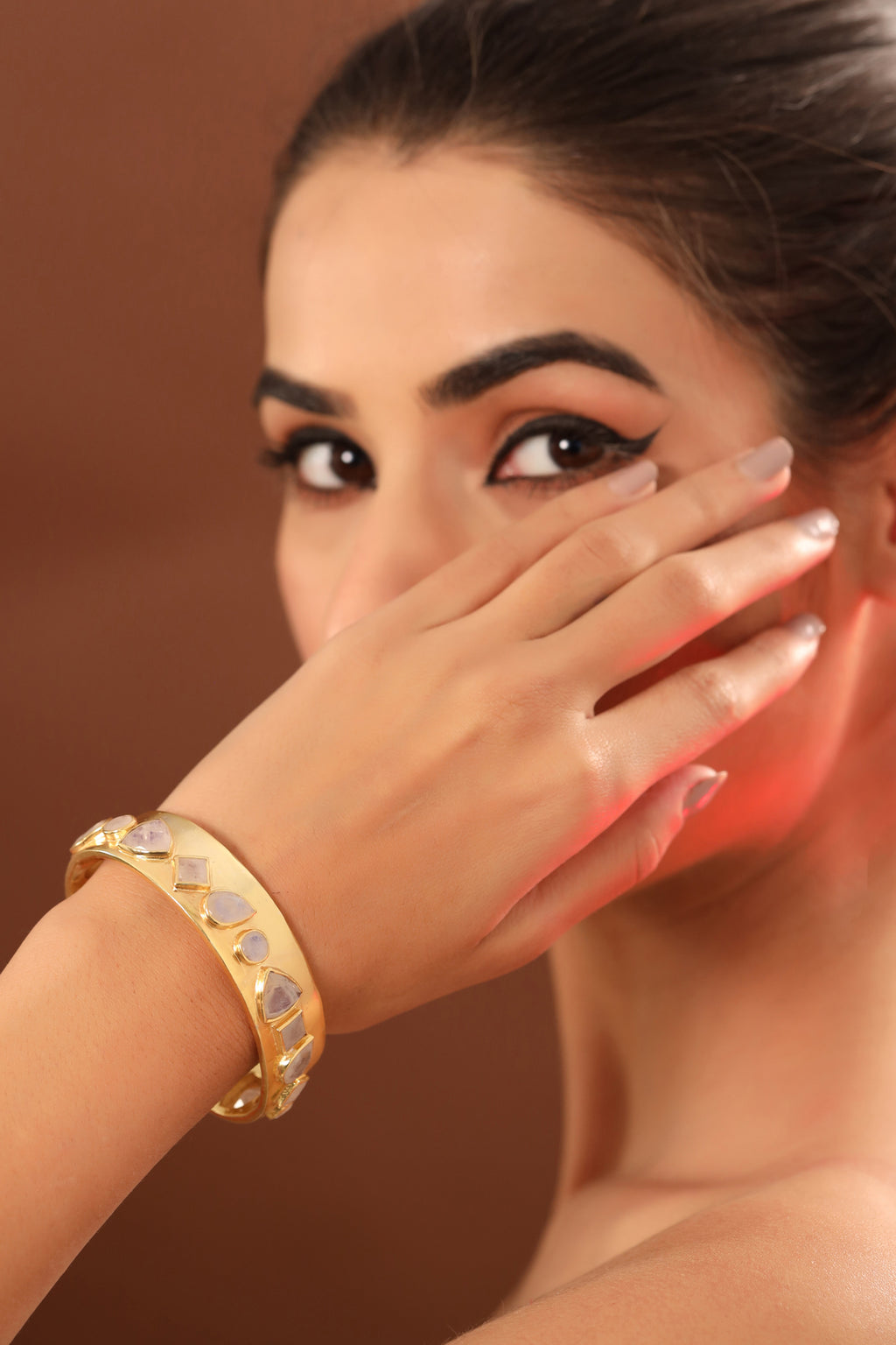 Moonstone Bangle