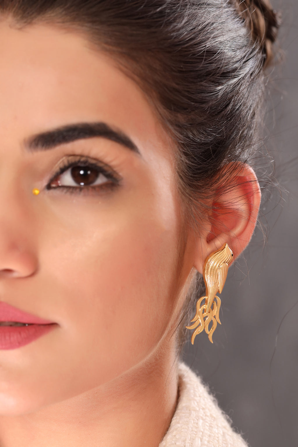 The Golden Bird Studs.