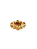 Filigree Emerald Ring