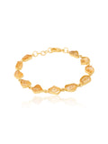 Golden Aura Citrine Link Bracelet