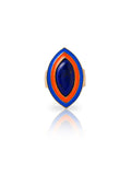 Blue Fire Marquise Ring