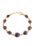 Faceted Gemstone Bracelet