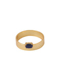Minimal Gemstone Ring