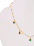 Multi Strand Emerald chain